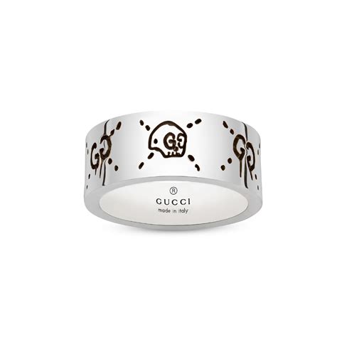 gucci ghost thin ring|gucci ghost ring review.